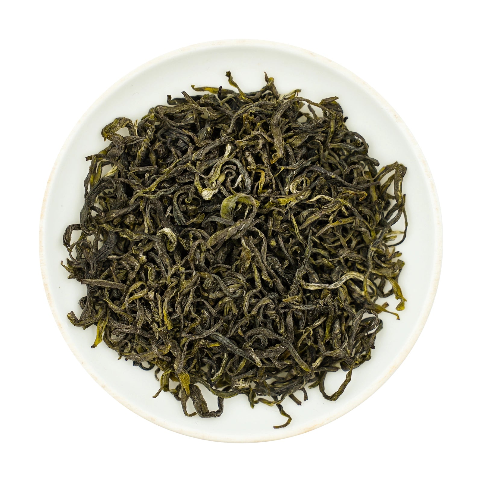 Premium Bi Luo Chun Chinese Green Tea (One bud with one leaves) – Subtle Orchid Aroma, Smooth & Sweet, Harvested from 1200m High Mountains in West Dongting, Suzhou | Spring 2024 | 3.5oz (100g) For Morning