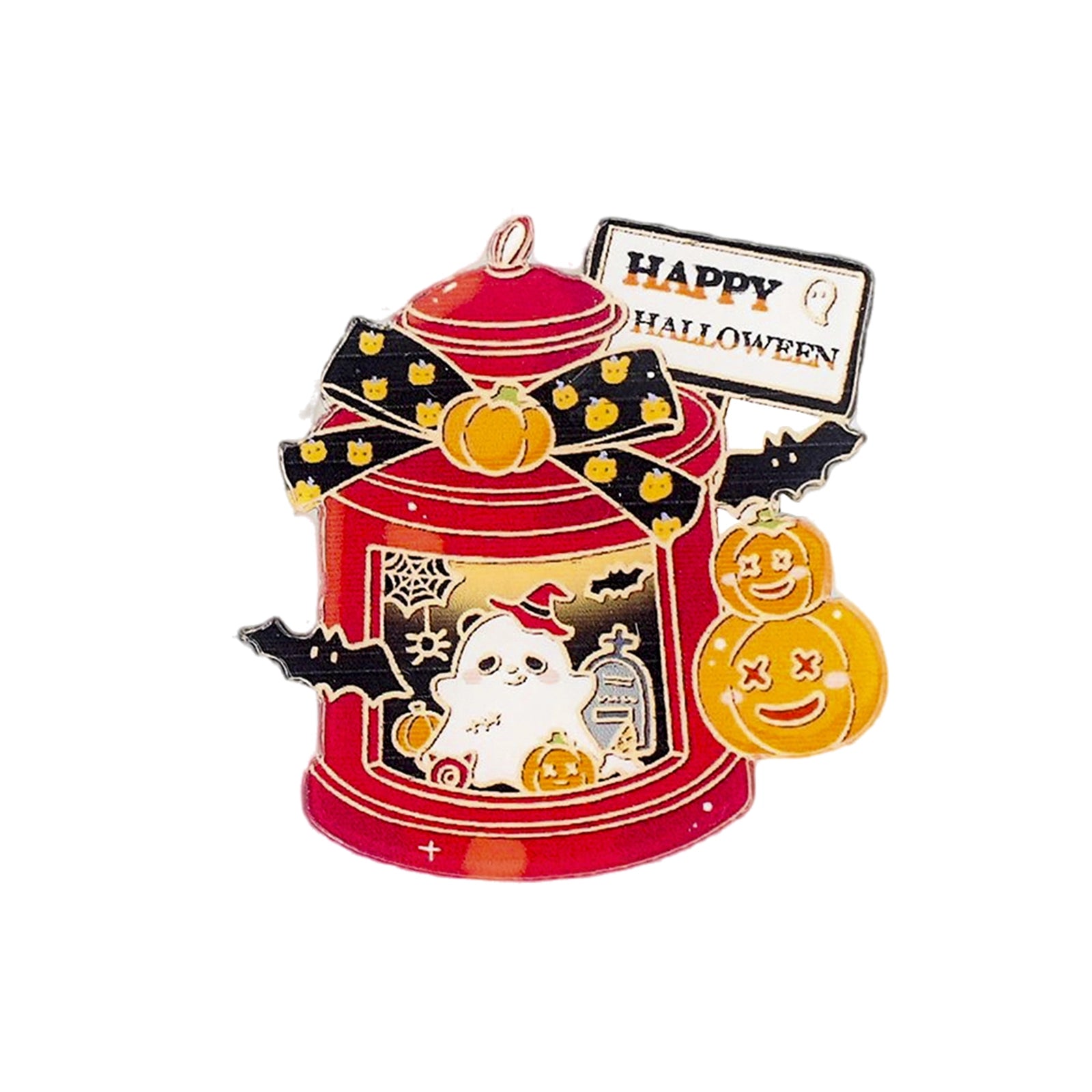 Halloween Panda Refrigerator Magnets (3-piece set) - Perfect Halloween Gift