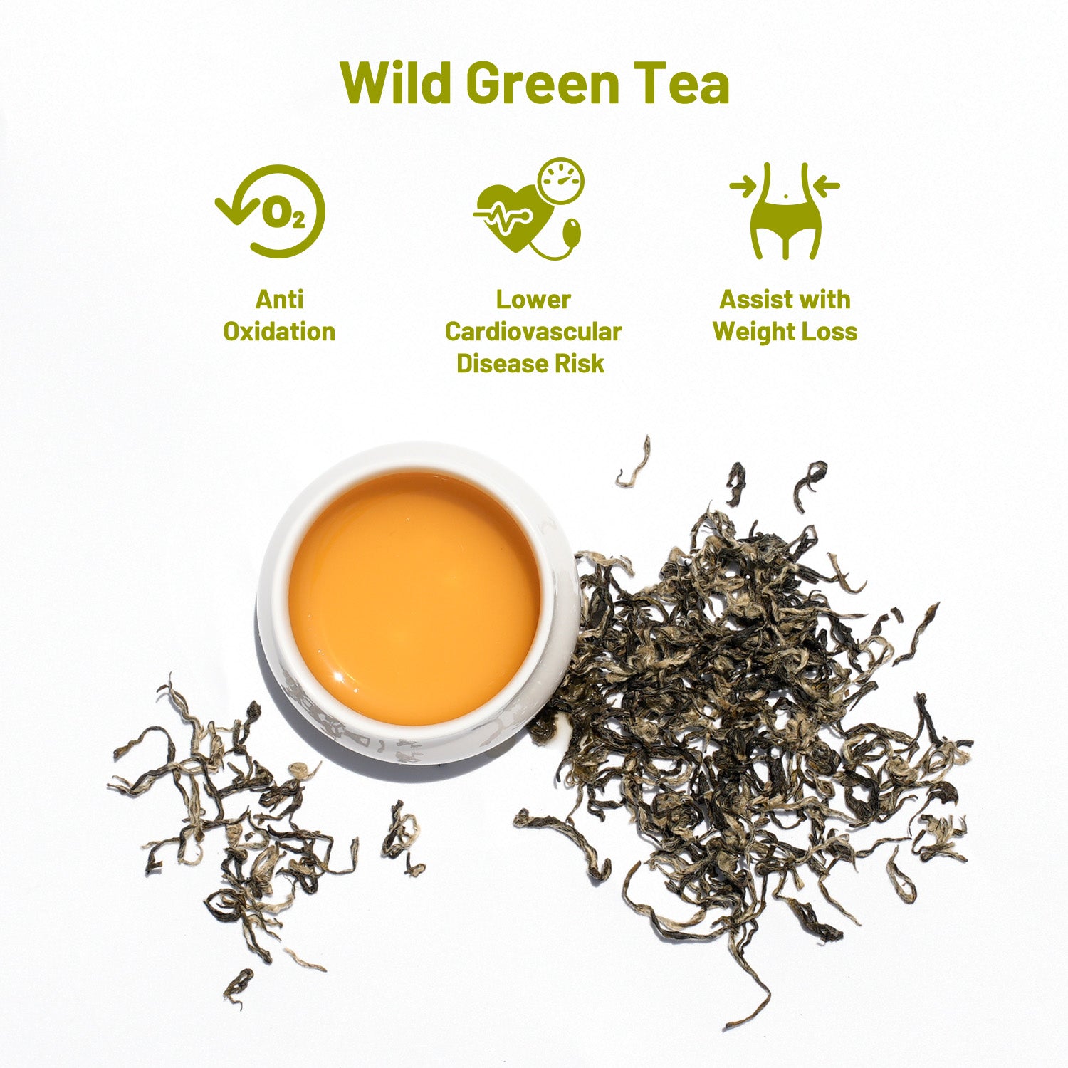 Chinese Wild Tea Sampler: $ 5 USD The Super Surprise Collection with 5 Unique Wild Flavors