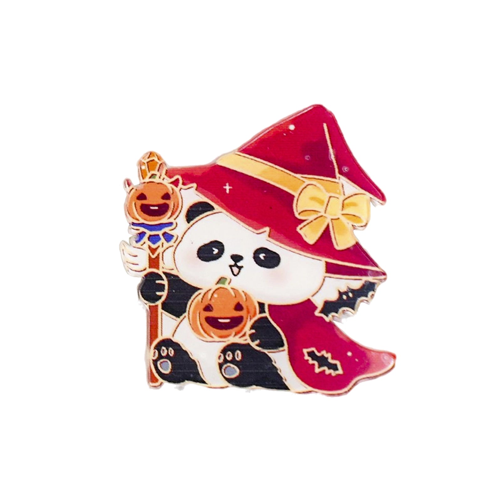 Halloween Panda Refrigerator Magnets (3-piece set) - Perfect Halloween Gift