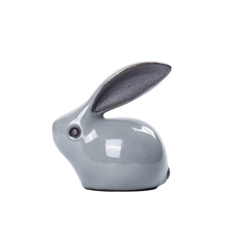 Cute porcelain tea pet- Little Rabbit Figurine