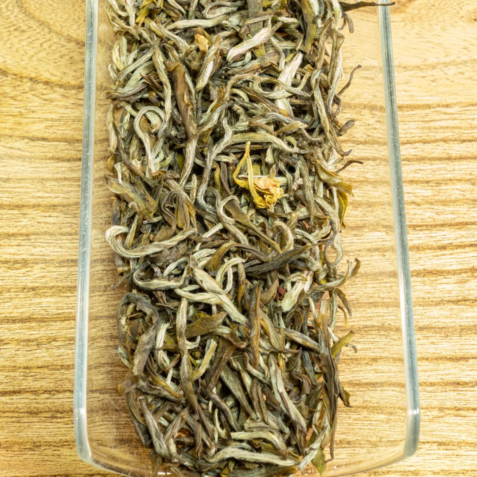 Jasmine Mao Jian | Traditional 5-Scent Jasmine Green Tea (One Bud with Two Leaves) – Pure Floral Fragrance, Rich and Sweet with Refreshing Aftertaste | Summer Harvest July 2024 from 1000m in Heng County, Guangxi | 3.5oz (100g) For Afternoon