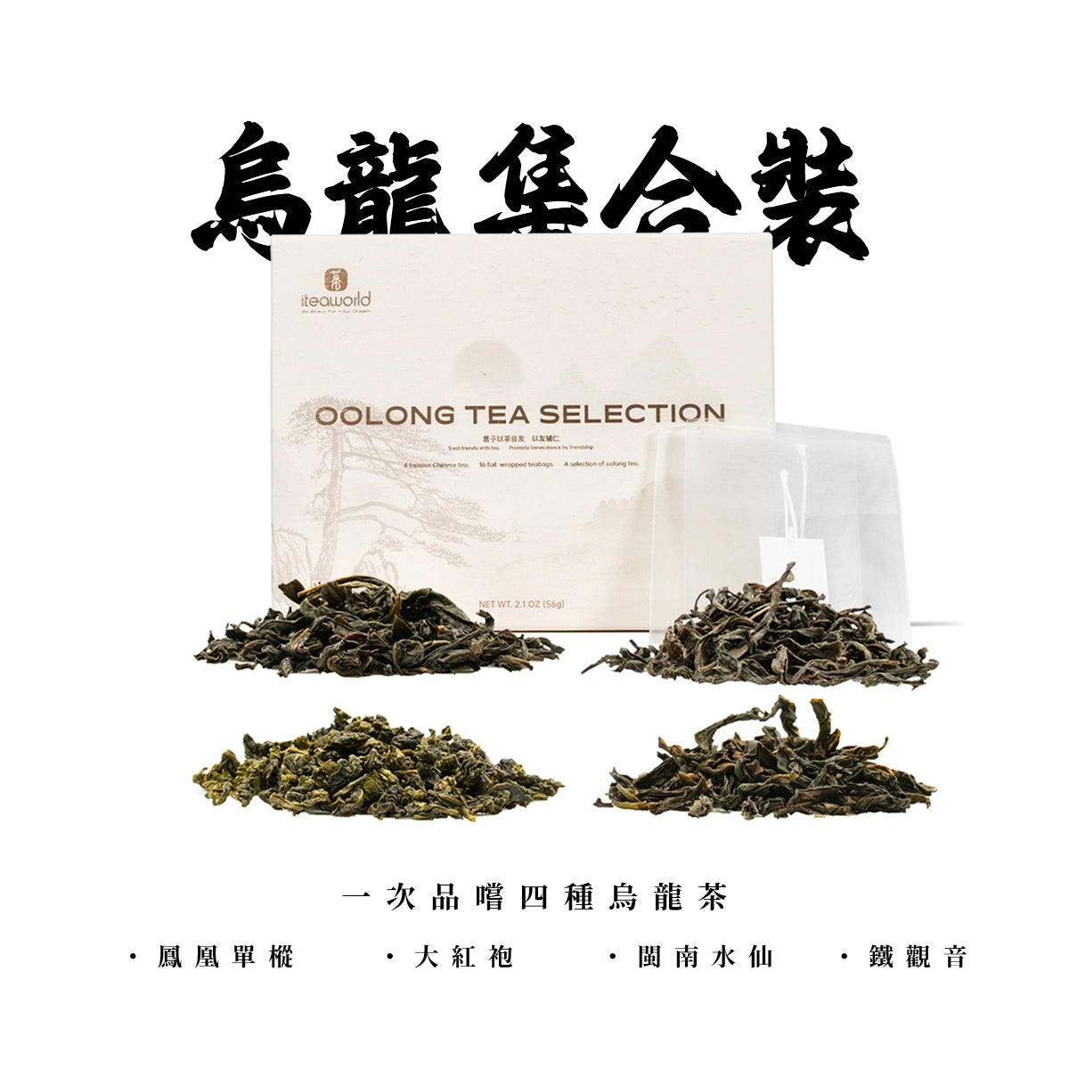 Limited Time Offer: New Wild Tea & Jasmine Tea & Oolong Tea & Tea Sampler Sets