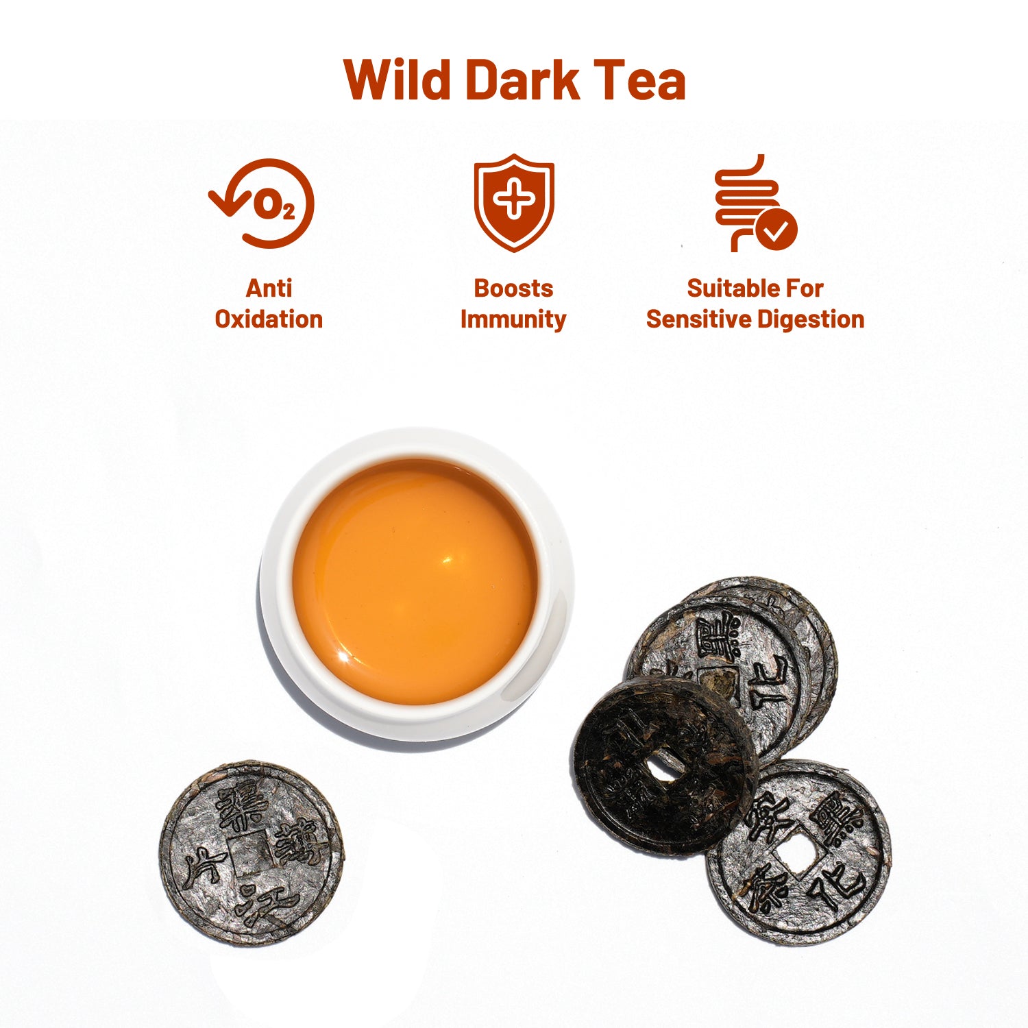 Chinese Wild Tea Sampler: $ 5 USD The Super Surprise Collection with 5 Unique Wild Flavors