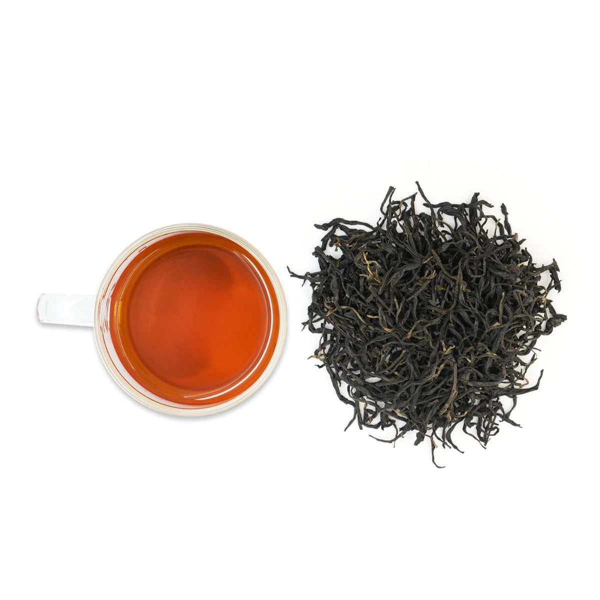 Organic Wild Gongfu Black Tea | Floral Aroma, Sweet & Brisk| 50-Year-Old Trees - 900m High Daming Mountain | Light Fermentation  (40G/80G) For Morning