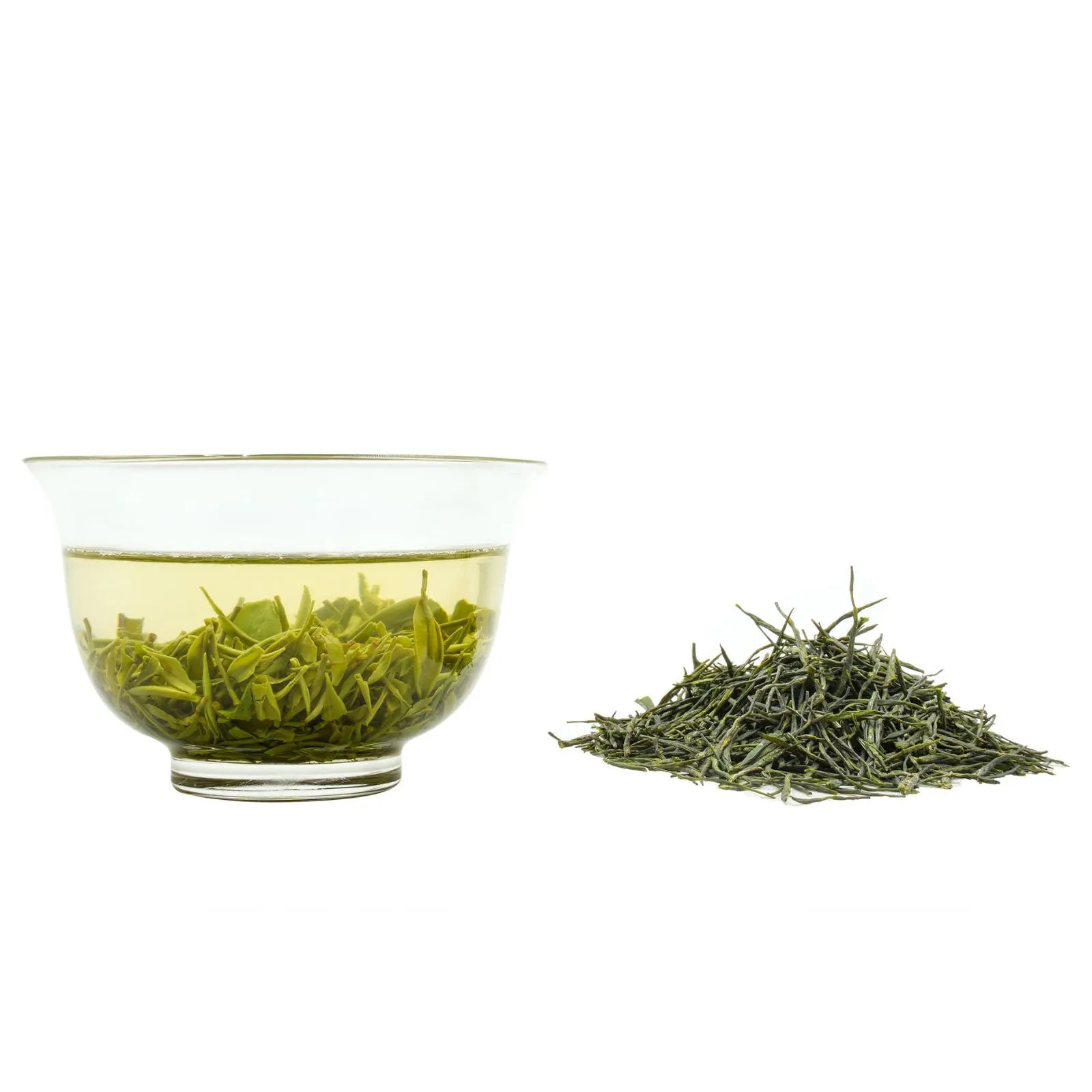 Premium Jade Dew (En Shi Yu Lu) Chinese Green Tea (One bud with one leaves) – Rich & Refreshing with Seaweed Aroma, 1400m High Mountain Tea from Baiyan Village, Hubei | Spring Harvest April 2024 | 3.5oz (100g) | The Only Steamed Green Tea For Morning