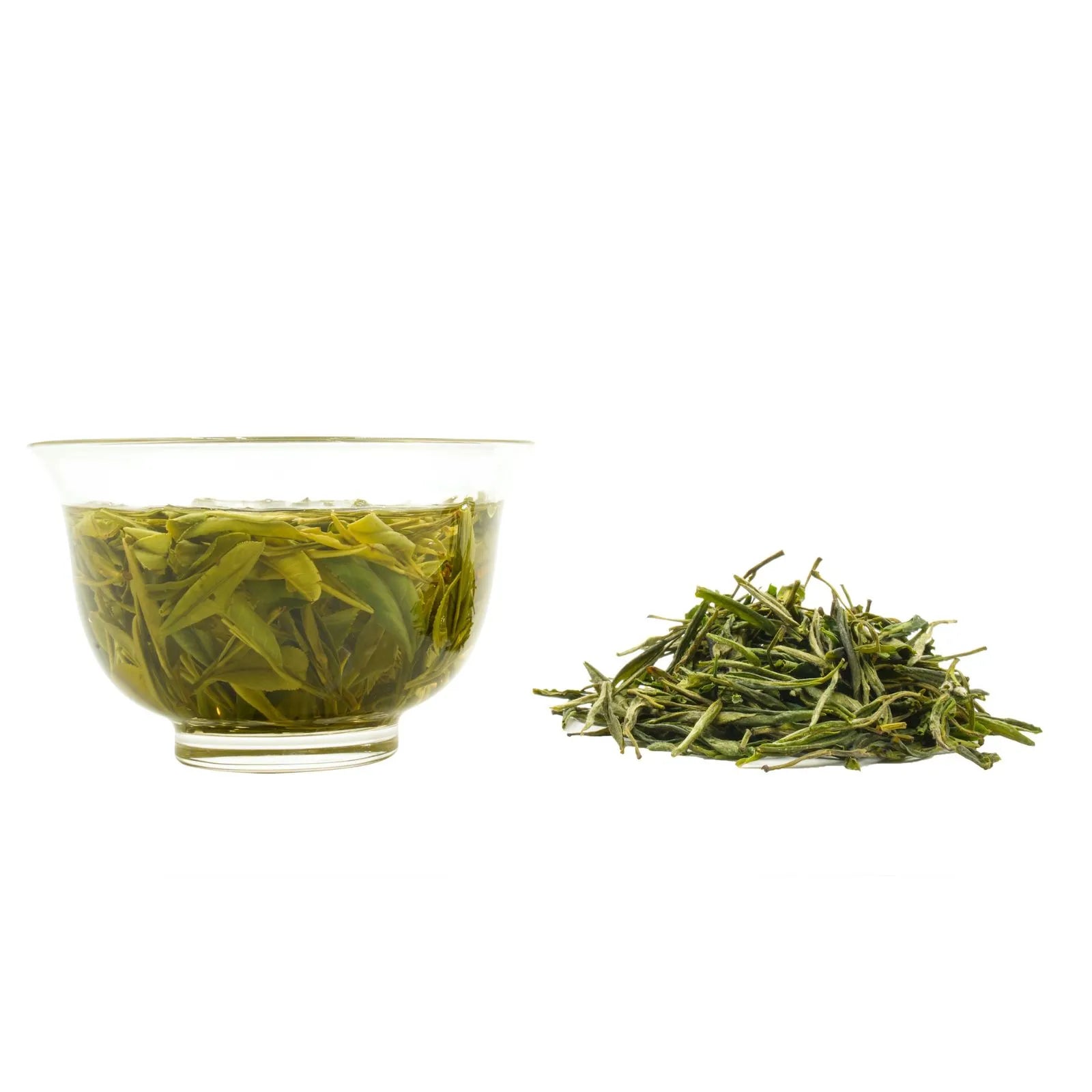 Premium Huangshan Maofeng Chinese Green Tea (One bud with two leaves) – Fresh Orchid Aroma, Robust High-Mountain Flavor from 800m in Huangtian Village, Huangshan, Anhui | Spring Harvest April 2024 | 1.76OZ (50g) For Morning