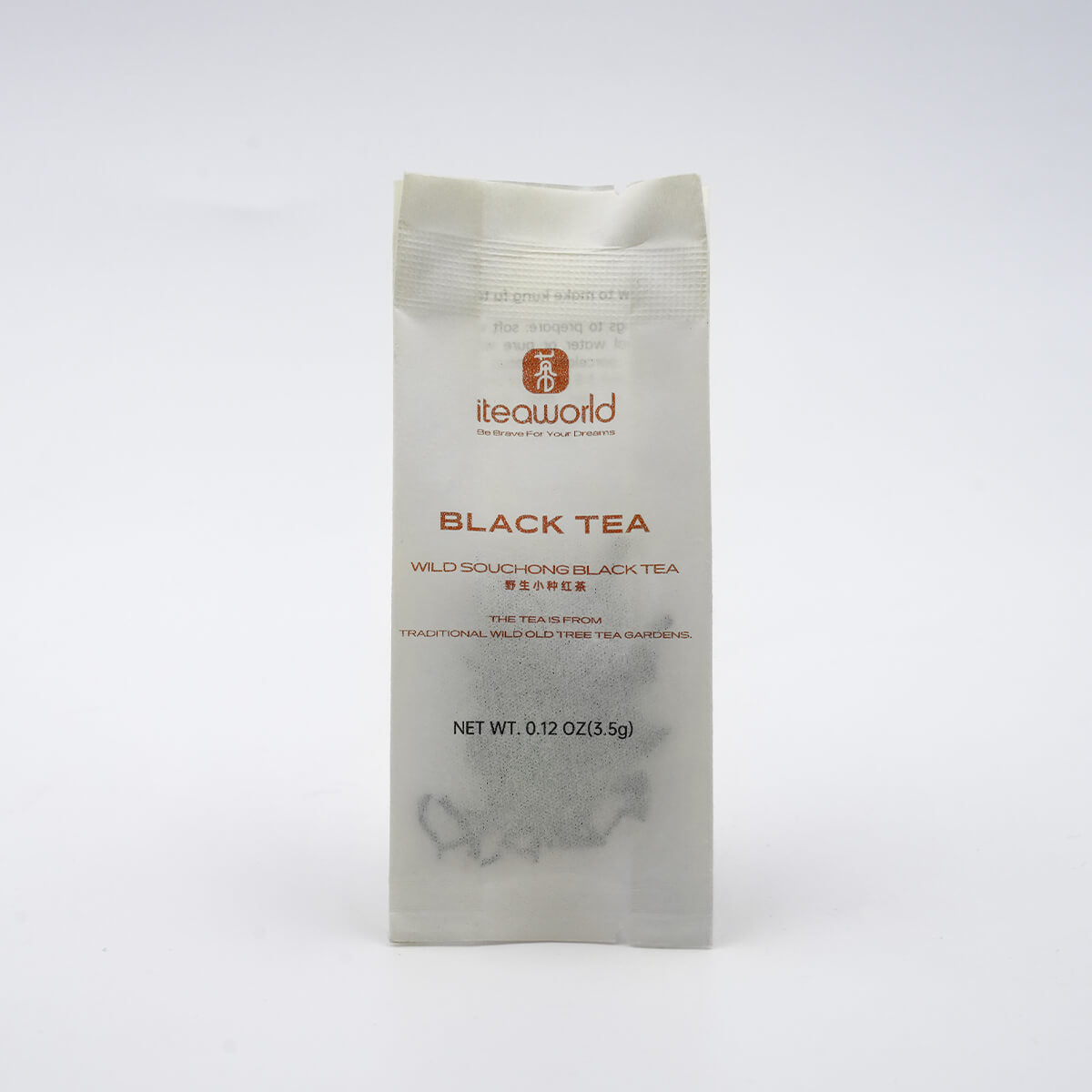 Organic Smoked Wild Souchong Chinese Black Tea with Pure & Mellow Pine Smoke Aroma from 50-Year-Old Tea Trees in Longsheng, Guangxi | 800m High Mountain High Fermentation Black Tea 3.5OZ (100G) For Morning